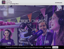 Tablet Screenshot of kermisfm.nl